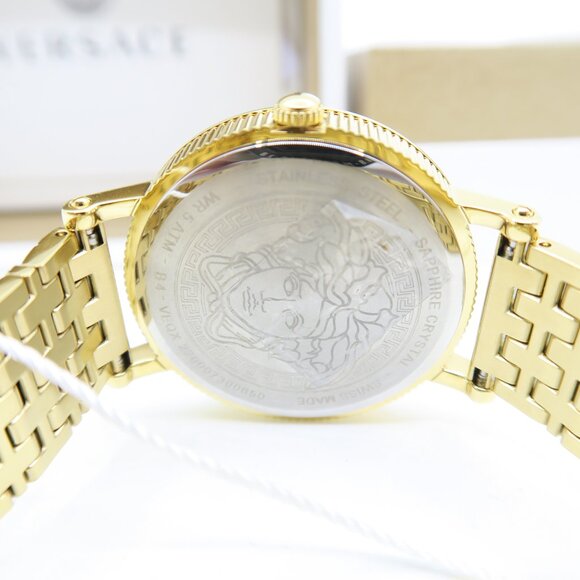 Versace VEQX01022 V-Dollar 37mm Gold Stainless Steel  display picture 2